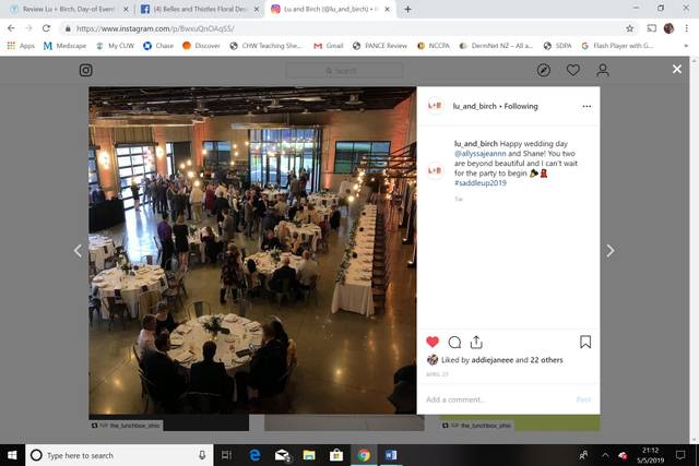 Lu + Birch, Day-of Event Coordination 1