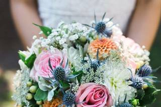 Door decor/ Edwina sylvester floral design - 33