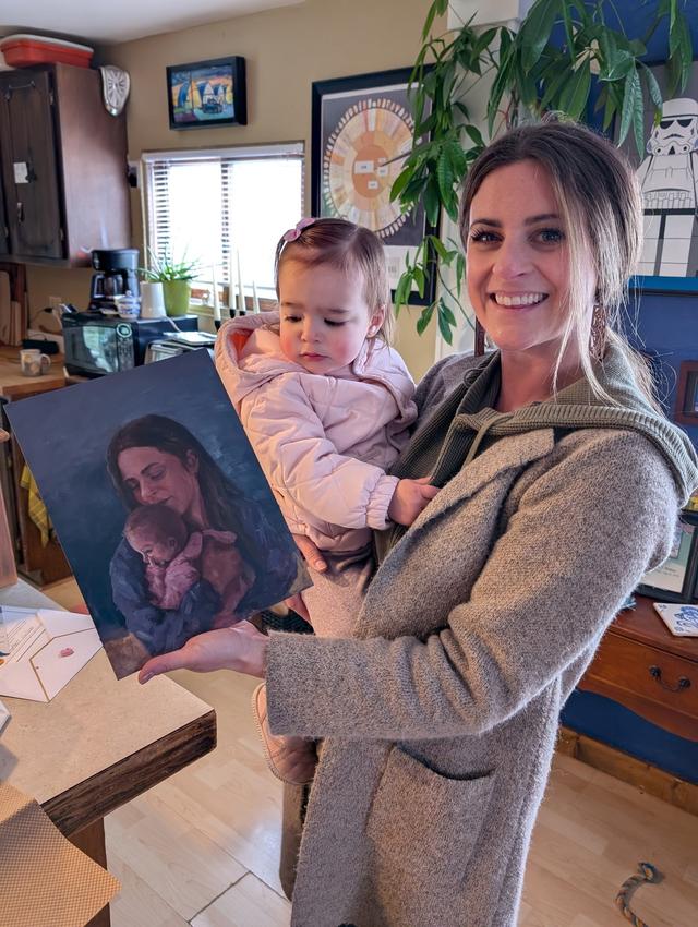 K Potter Fine Art Wedding Painter - 2