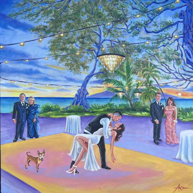 Maui Wedding Art - 4