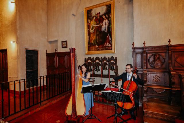 Lily Press, Harp & Simon Linn-Gerstein, Cello - 1