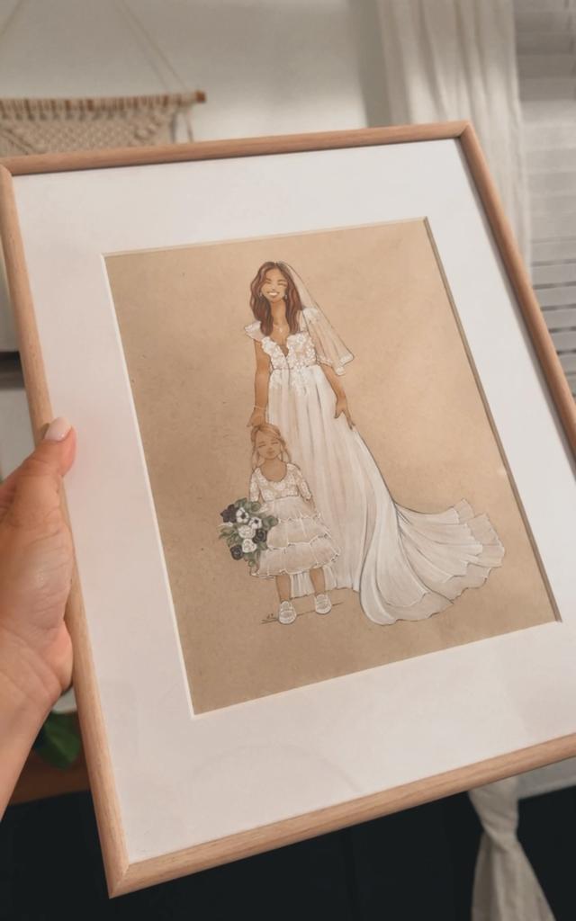 Keepsake Couture- Custom Bridal Illustrations & Live Sketching - 3