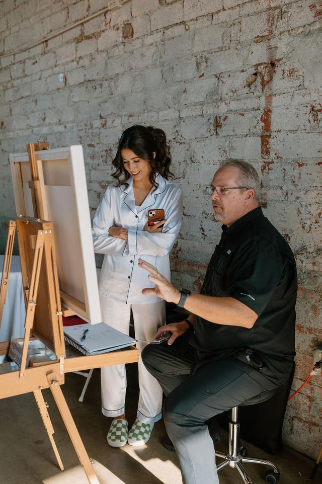 Anderson Live Wedding Painting - 3