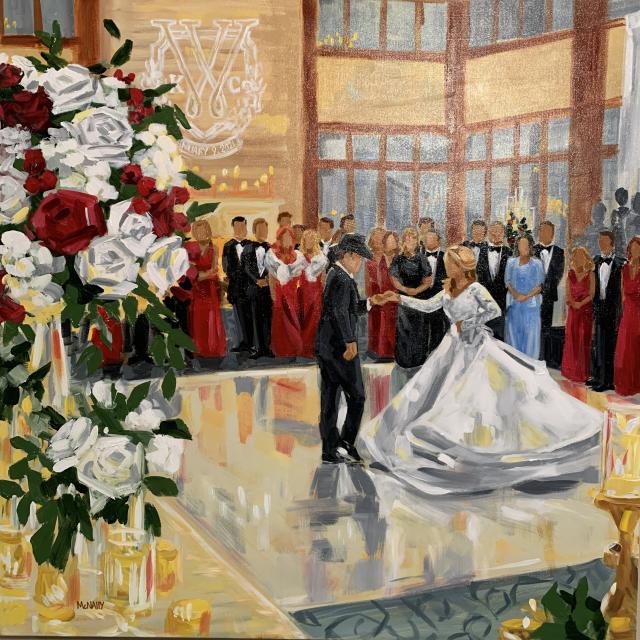 Julia McNally Fine Art & Live Event Painting - 3