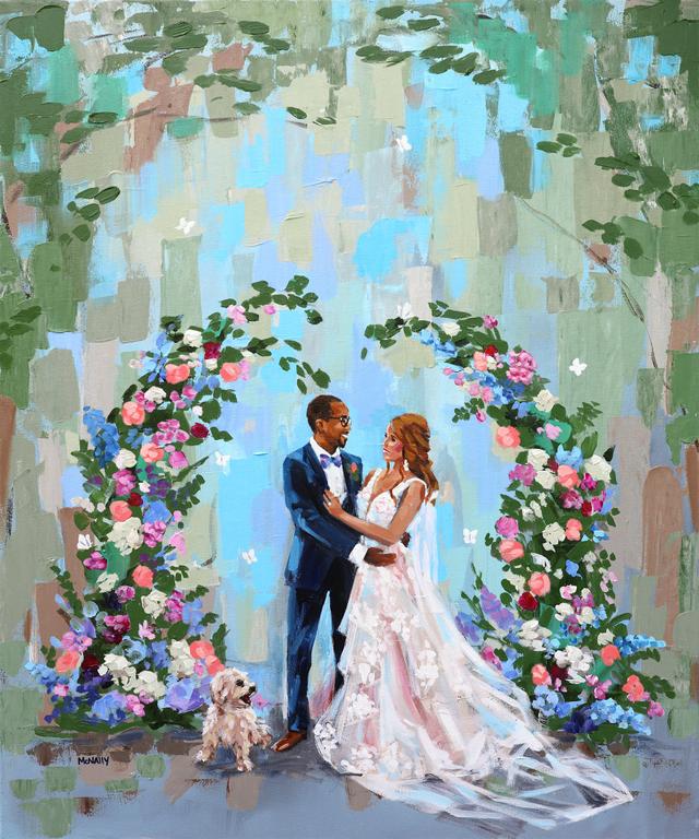 Julia McNally Fine Art & Live Event Painting - 2