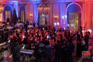 Crimson Haze Event Lighting - 72