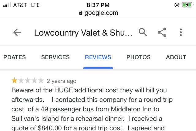 Lowcountry Valet & Shuttle Co. 5