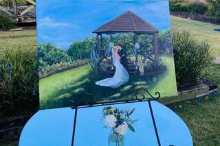Artistic i Wedding - Live Painting - 29