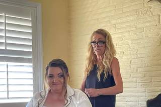 Blushing brides hair and makeup - 5