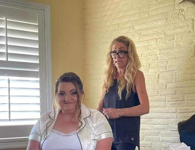 Blushing brides hair and makeup - 1