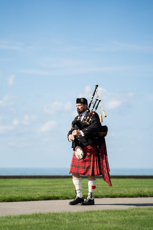 Donald K. Ross Bagpiper - 2