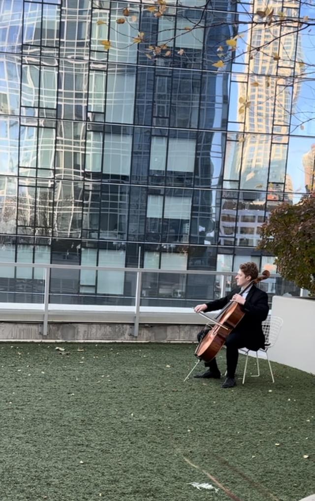 Cellist James Acampora - 2