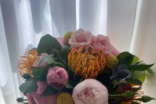 Lace and Peonies Floral Design - 34