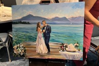 Talia Koval Live Painting - 5