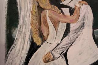 Rebecca Russell, Live Wedding Painter - 2