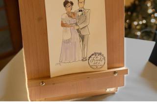 Jeffrey Hull Live Wedding Painting - 16