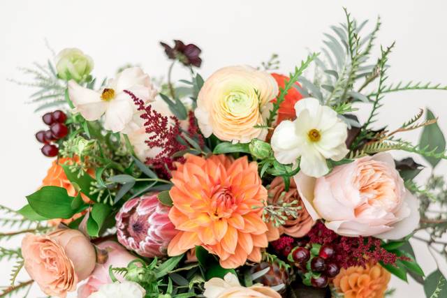 Copper Penny Flowers 3