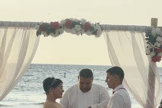 Florida Sunset Beach Wedding - 33