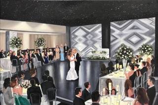 Artistic i Wedding - Live Painting - 35