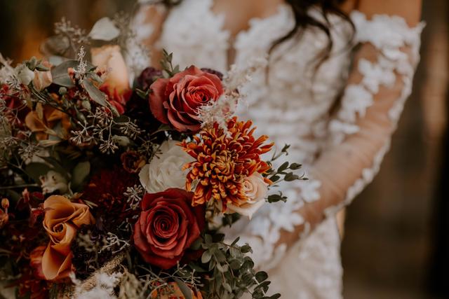 Gilded Blossoms Bridal Design - 3