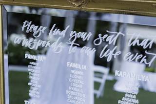 Monstera Gold Calligraphy & Signage - 22
