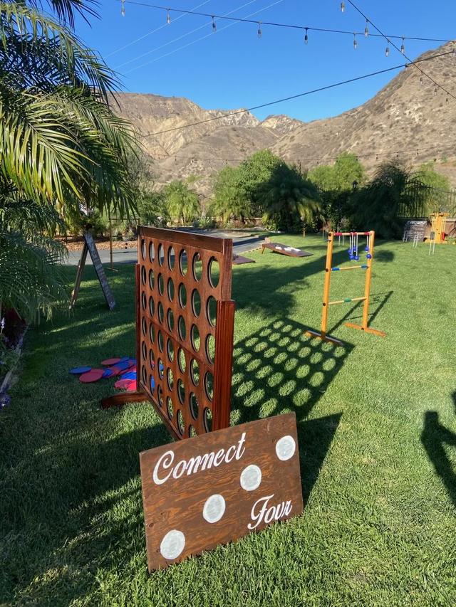 Rustic Vibe Lawn Game Rentals - 2