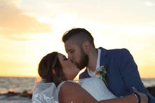 Florida Sunset Beach Wedding - 87