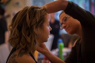 Blushing brides hair and makeup - 48