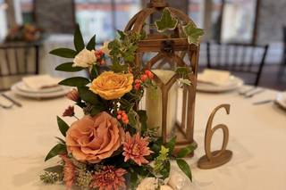 Black Begonia Floral Design - 4