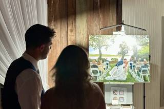 Artistic i Wedding - Live Painting - 6