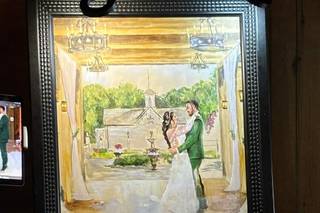 Jeffrey Hull Live Wedding Painting - 8