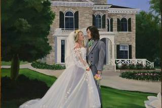 Savannah’s Live Wedding Painting - 6