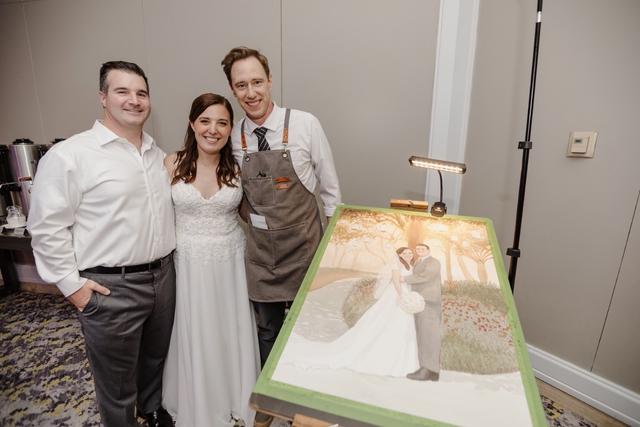 Live Watercolor Event Painting - 4