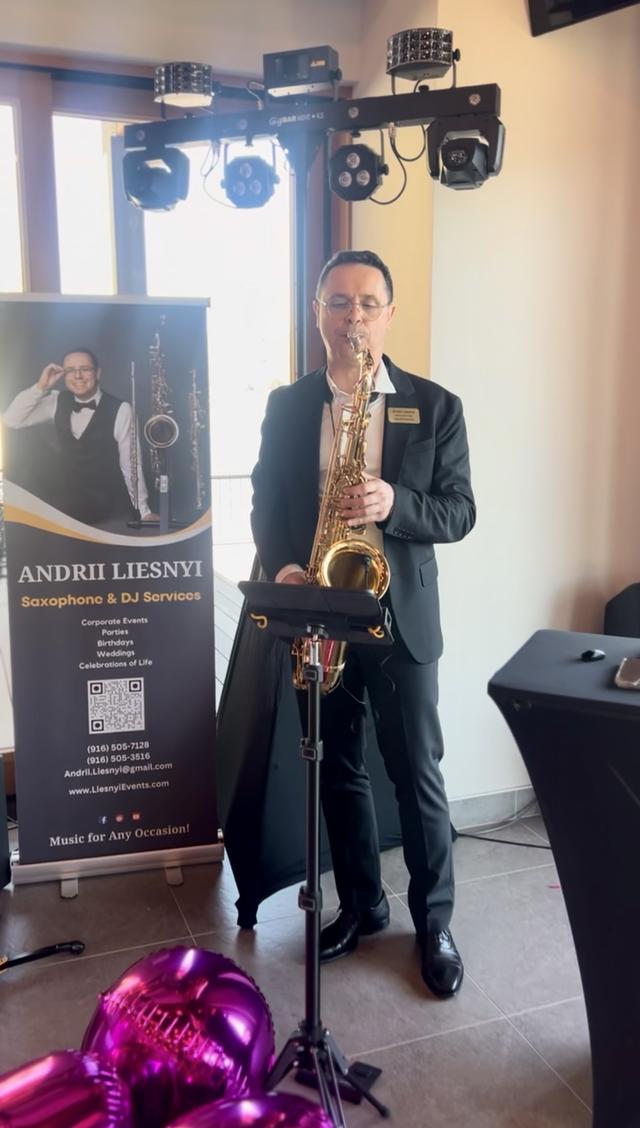 Andrii Liesnyi, Saxophonist & DJ - 2