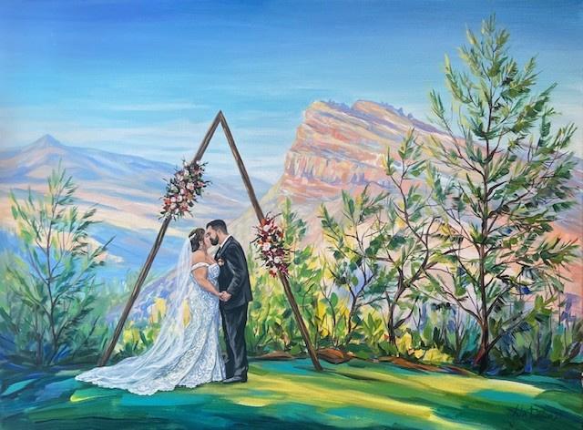 Colorado Wedding Painter - 1