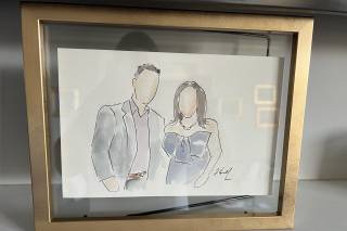 Jeffrey Hull Live Wedding Painting - 7