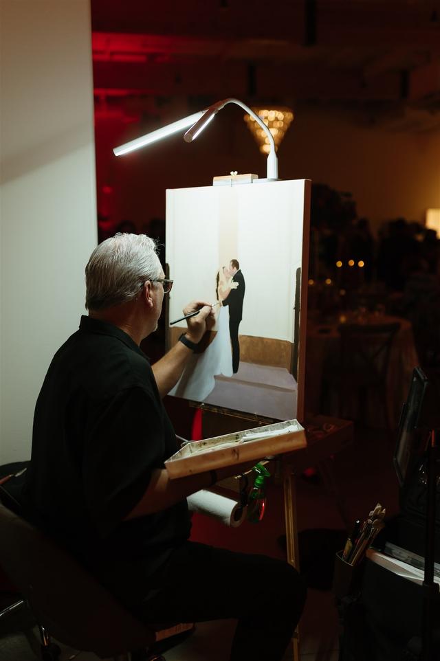 Anderson Live Wedding Painting - 4