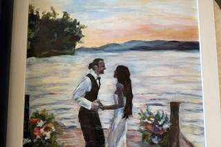 Mary Jo Bradley- Live Art Painting & Custom Guest Portraits - 7