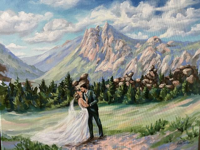 Colorado Wedding Painter - 3