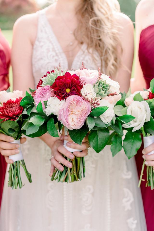 Rhinestones and Roses Floral Design - 4