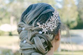 Blushing brides hair and makeup - 12