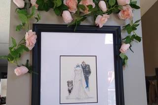 Dreamlines Personalized Wedding Dress Sketch - 7