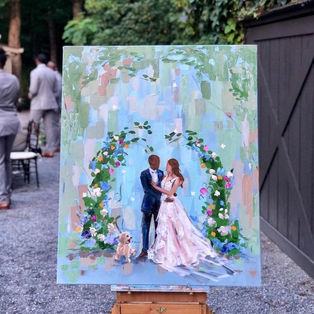 Julia McNally Fine Art & Live Event Painting - 4