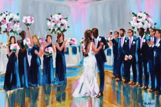 Julia McNally Fine Art & Live Event Painting - 17