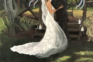 Artistic i Wedding - Live Painting - 30