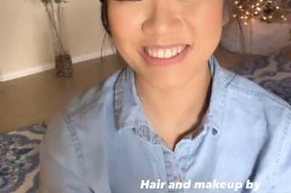 Lily Flower Hair and Makeup - 20