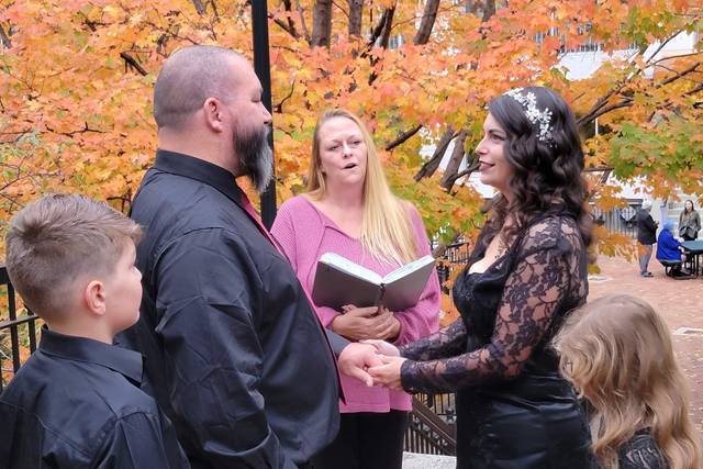 A WEDDING OFFICIANT 5