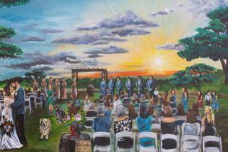 Snap Chic Wedding Painting - 11