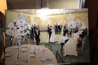 Artistic i Wedding - Live Painting - 39