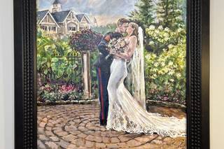 Jeffrey Hull Live Wedding Painting - 22